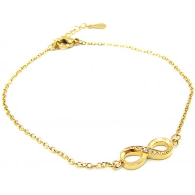 Steel Jewelry Náramek NEKONEČNO z Chirurgické oceli NR250152 – Hledejceny.cz