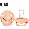 Dudlík Bibs 1010265 silikon kulatý třešinka De Lux Peach Sunset