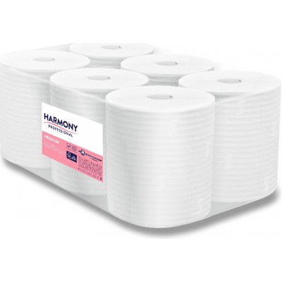 Harmony Professional 2 vrstvy se středovým odvíjením návin 125 m 6 ks – Zboží Dáma