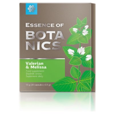 Siberian Wellness Essential Botanics. Valeriana & Melissa 30 kapslí