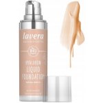 Lavera Lehký tekutý make-up s kyselinou hyaluronovou 01 Natural Ivory 30 ml – Zboží Dáma