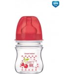 Canpol babies láhev se širokým hrdlem EasyStart Fruits červená 120ml – Hledejceny.cz