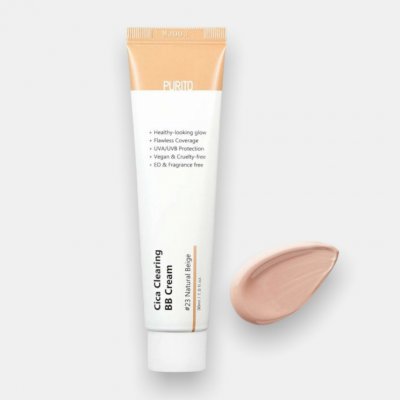 Purito Cica Clearing BB Cream #23 Natural Beige BB krém s obsahem pupečníku asijského 23 Natural Beige 30 ml – Zboží Dáma