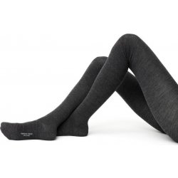 Steven Hladké dámské punčochové kalhoty art.130 Merino Wool grafitová melanž
