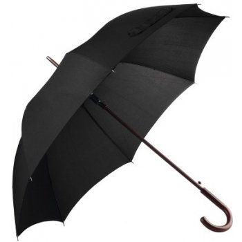 Somsonite Wood Classic automatický deštník černý