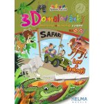 Stil Omalovánka A4 3D set Safari 4001298 – Hledejceny.cz