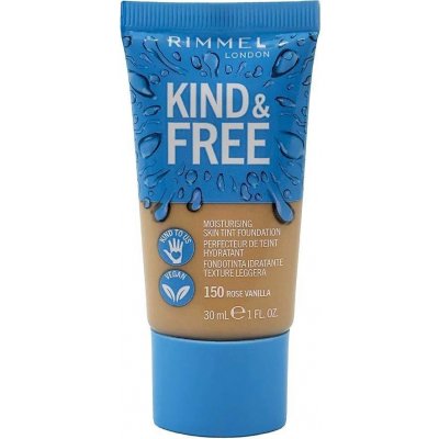 Rimmel London Kind & Free Moisturising Skin Tint Foundation hydratační make-up 150 Rose Vanilla 30 ml – Zbozi.Blesk.cz