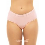 Ecomodi menstruační kalhotky růžové z bambusu vysoký pas Sací třída Střední + nepropustná taštička – Sleviste.cz