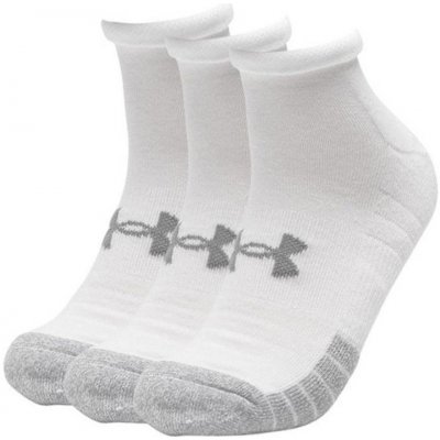 Under Armour ponožky Heatgear Low Cut Bílá / Šedá