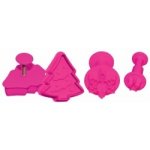 Vykrajovátka s pístem - Vánoční / 3 ks – Zboží Dáma