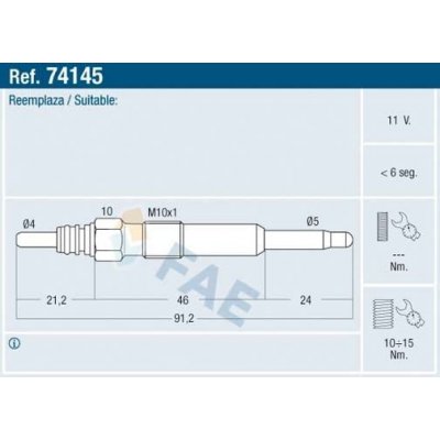 Zhavici svicka FAE 74145 – Hledejceny.cz