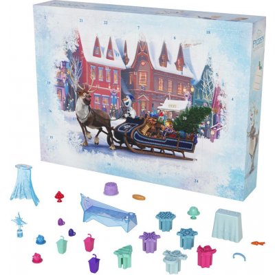 Mattel Frozen Adventní kalendář s malými panenkami 2024 – Sleviste.cz