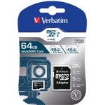 Verbatim microSDXC 64 GB UHS-I U1 MBs 47042-V – Hledejceny.cz