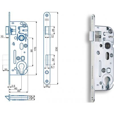 Cobra PZ 90/60 mm – Hledejceny.cz
