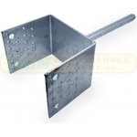 Valenta ZT 81P9 Patka kotvící 140x120 U zinkovaná – HobbyKompas.cz
