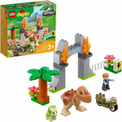 LEGO® DUPLO® 10939 T-Rex a Triceratops na útěku – Hledejceny.cz