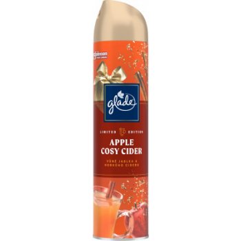 Glade Apple Cosy Cider s vůní horkého jablečného cideru a voňavé skořice osvěžovač vzduchu sprej 300 ml