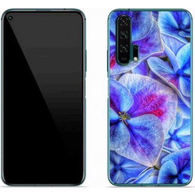 Pouzdro mmCase gelové Honor 20 Pro - modré květy 1 – Zbozi.Blesk.cz