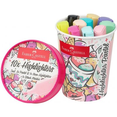 Faber Castel Textliner 1546 10 ks Pastel – Hledejceny.cz