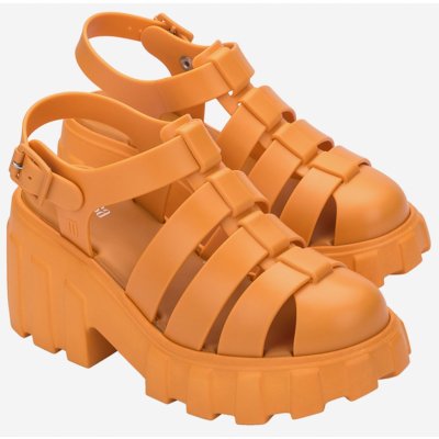 Melissa Megan dámské sandály oranžové – Zboží Mobilmania