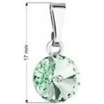 Pavona Přívěsek bižuterie se Swarovski krystaly Chrysolite 54018.3 – Zboží Dáma