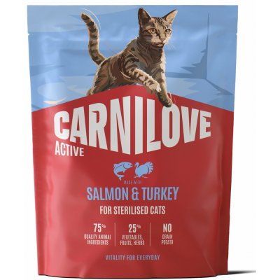 Carnilove Active Kittens Salmon and Turkey 0,4 kg – Hledejceny.cz