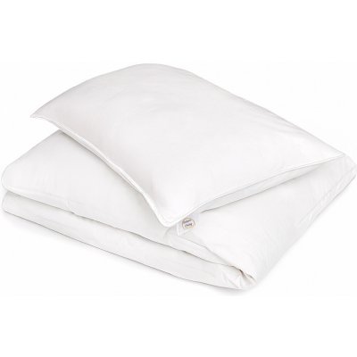 Polštáře a Peřiny.cz Péřová soupravička Deluxe bílá 100x130 40x60 – Zboží Dáma