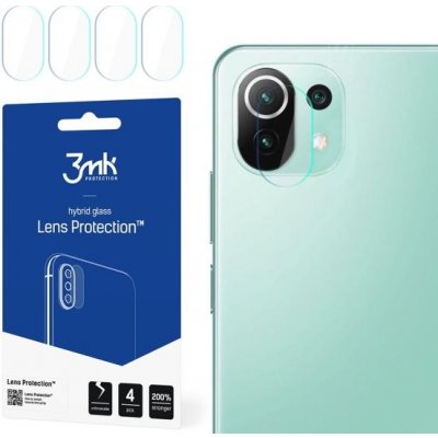 3mk Lens ochrana kamery pro Xiaomi Mi 11 Lite (4ks) 5903108360517 – Zboží Živě