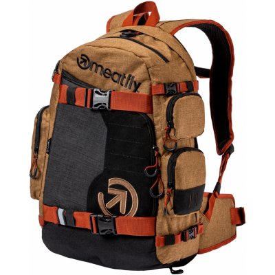 Meatfly Wanderer Latte Heather/Charcoal Heather 28 l – Zboží Dáma