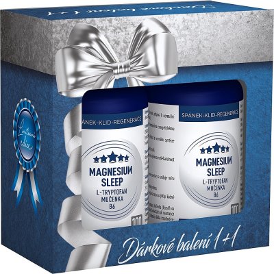 CLINICAL Magnesium sleep 2 x 100 kapslí + DÁRKOVÉ balení – Hledejceny.cz