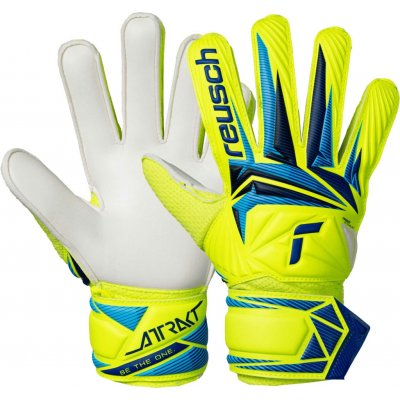Reusch ATTRAKT SOLID JUNIOR Žlutá,Tmavě modrá,Bílá,Modrá – Zbozi.Blesk.cz