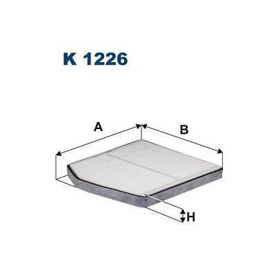 K1226 FILTRON Filtr, vzduch v interiéru – Hledejceny.cz