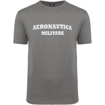 Aeronautica Militare tričko ROUND-NECK PRINT 3-Pack X1401 Grey