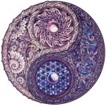 Unidragon Dřevěné Mandala Opposites 200 dílků – Zboží Dáma