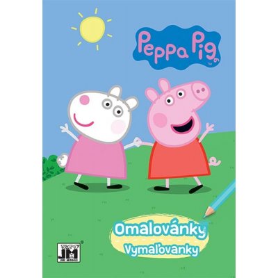 Jiri Models Omalovánky A5 Prasátko Peppa Pig – Zboží Mobilmania