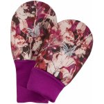 Esito Rukavice softshell bezpalcové Flowers Fialová – Zboží Mobilmania