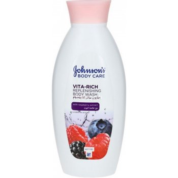 Johnson´s Vita-Rich sprchový gel Malina 400 ml