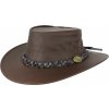 KANGAROO Australský klobouk kožený DAWSON