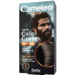 Cameleo Men Hair Color Cream 3.0 Tmavě hnědá barva na vousy a knír 30 ml – Zboží Dáma