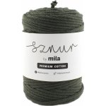 MILA Bavlněná šňůra PREMIUM COTTON 5mm/100m - Olivová/PC48 – Zboží Dáma