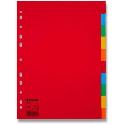 Esselte Economy - papírový rozlišovač - 10 listů – Sleviste.cz