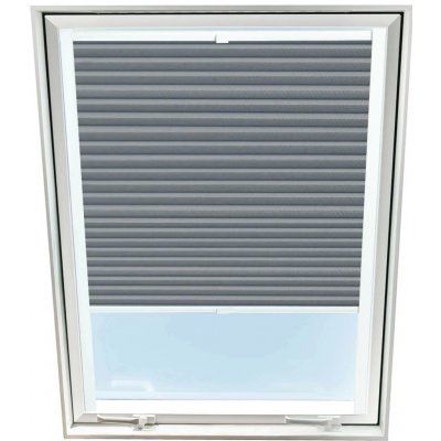 Rolmeister Plisovaná roleta pro střešní okno, tepelná izolace 100% zatemnění Fakro 55x78cm – Sleviste.cz