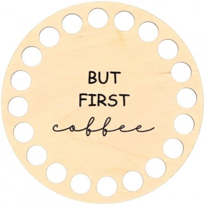 Natana podšálek But first coffee 10cm NAT122 – Zboží Dáma