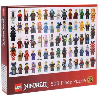 Chronicle Books LEGO® Ninjago 500 dílků – Zboží Mobilmania