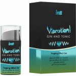 intt Vibration! Tingling Effect Gel Gin And Tonic 15 ml – Zboží Dáma