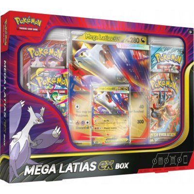 Pokémon TCG: ex Box Mega Latias – Zboží Dáma