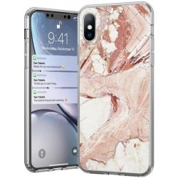 Pouzdro Wozinsky Marble TPU Samsung Galaxy A72 4G růžové