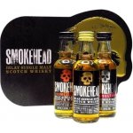 Smokehead Triple 49% 3 x 0,05 l (set) – Zboží Mobilmania