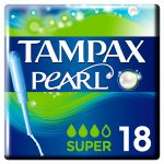 Tampax Pearl tampony s aplikátorem Super 18 ks – Zbozi.Blesk.cz