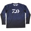 Rybářské tričko, svetr, mikina Daiwa tričko D-VEC Sun-Protection LS-Shirt Navy